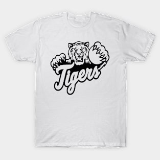 tiger face sport team T-Shirt